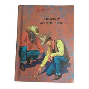 Cowboy On The Trail Donald Russell Benefic Press 1960 Illustrations Max Ranft HC